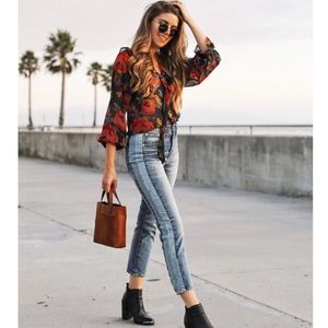 Madewell Rare Cruiser Straight Pieced Jeans